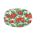 Tropical Hibiscus Blossom Pattern Print Car Side Mirror Covers