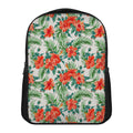 Tropical Hibiscus Blossom Pattern Print Casual Backpack