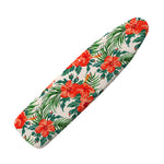 Tropical Hibiscus Blossom Pattern Print Ironing Board Cover
