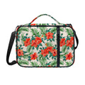 Tropical Hibiscus Blossom Pattern Print Shoulder Strap Bible Bag