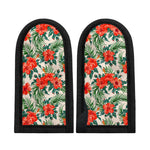 Tropical Hibiscus Blossom Pattern Print Skillet Handle Cover