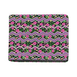 Tropical Hibiscus Flowers Aztec Print Bifold Wallet