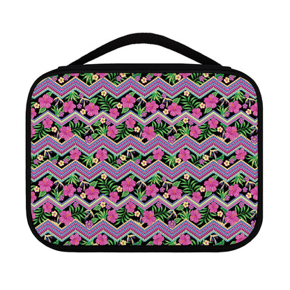 Tropical Hibiscus Flowers Aztec Print Classic Bible Case