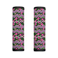 Tropical Hibiscus Flowers Aztec Print Handle Covers