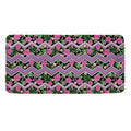 Tropical Hibiscus Flowers Aztec Print Towel