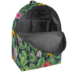 Tropical Hibiscus Flowers Pattern Print Backpack