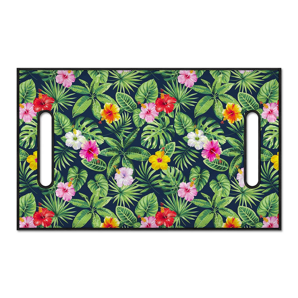 Tropical Hibiscus Flowers Pattern Print Golf Cart Seat Cover