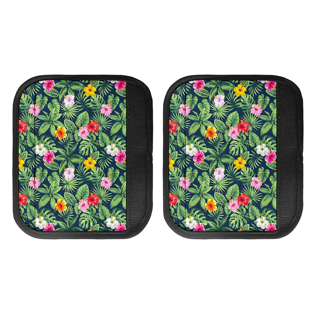 Tropical Hibiscus Flowers Pattern Print Handle Covers