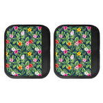 Tropical Hibiscus Flowers Pattern Print Handle Covers