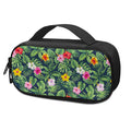 Tropical Hibiscus Flowers Pattern Print Portable Cooler Travel Case