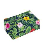 Tropical Hibiscus Flowers Pattern Print Rectangle Tissue Box Cover