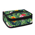 Tropical Hibiscus Flowers Pattern Print Small Lunch Bag