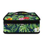 Tropical Hibiscus Flowers Pattern Print Small Lunch Bag