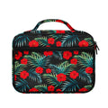 Tropical Hibiscus Leaves Pattern Print Briefcase Bible Bag