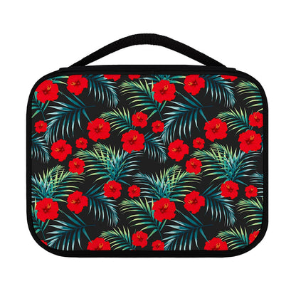 Tropical Hibiscus Leaves Pattern Print Classic Bible Case