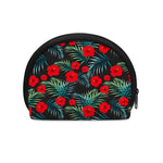 Tropical Hibiscus Leaves Pattern Print Coin Purse
