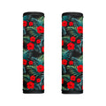 Tropical Hibiscus Leaves Pattern Print Handle Covers