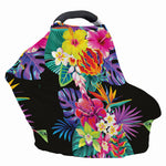 Tropical Hummingbird Print Baby Seat Cover