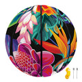 Tropical Hummingbird Print Basketball