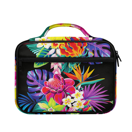 Tropical Hummingbird Print Briefcase Bible Bag