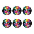 Tropical Hummingbird Print Coaster Set
