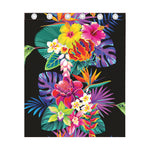 Tropical Hummingbird Print Curtain