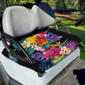 Tropical Hummingbird Print Golf Cart Seat Cover