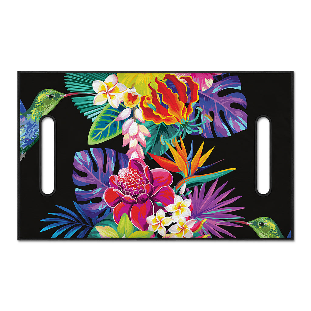 Tropical Hummingbird Print Golf Cart Seat Cover