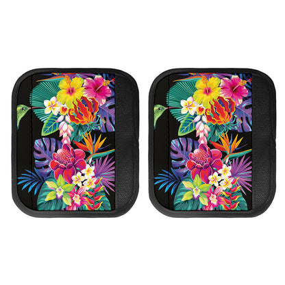 Tropical Hummingbird Print Handle Covers