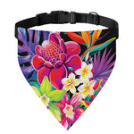 Tropical Hummingbird Print Over The Collar Dog Bandana