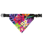 Tropical Hummingbird Print Over The Collar Dog Bandana