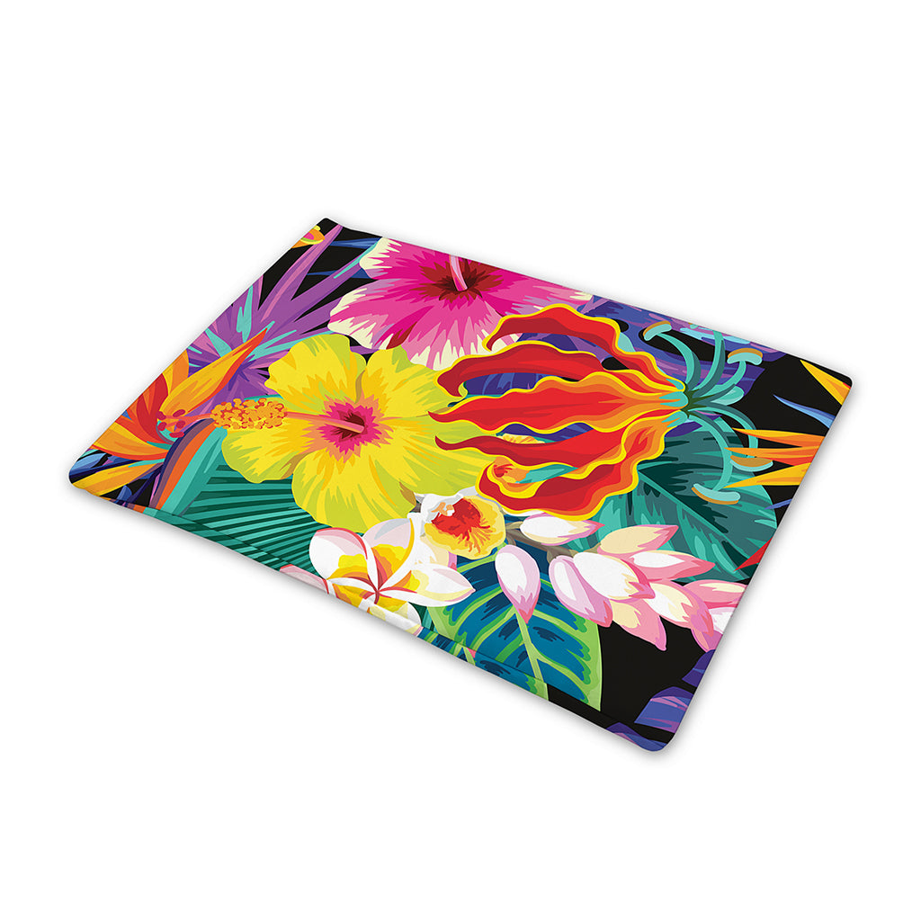 Tropical Hummingbird Print Pet Cooling Mat Cover