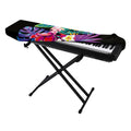 Tropical Hummingbird Print Piano Keyboard Cover