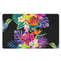 Tropical Hummingbird Print Polyester Doormat