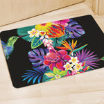 Tropical Hummingbird Print Polyester Doormat