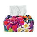 Tropical Hummingbird Print Rectangle Tissue Box Cover