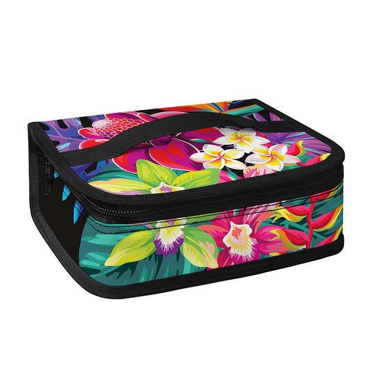 Tropical Hummingbird Print Small Lunch Bag