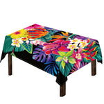 Tropical Hummingbird Print Tablecloth