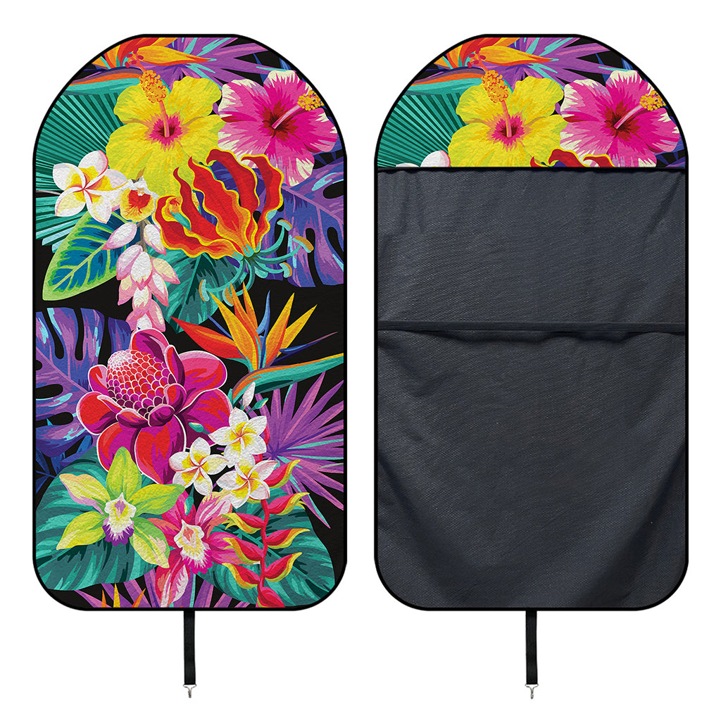 Tropical Hummingbird Print Waterproof Car Seat Cover