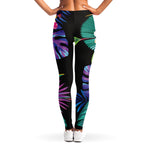 Tropical Hummingbird Print Women's Leggings