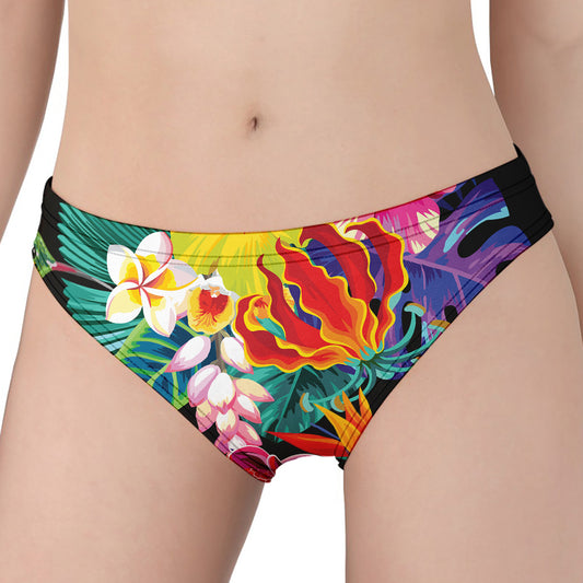 Tropical Hummingbird Print Women's Panties