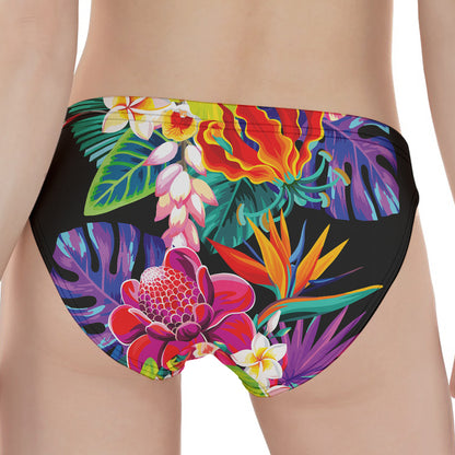 Tropical Hummingbird Print Women's Panties
