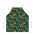 Tropical Jaguar Pattern Print Adjustable Apron