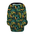 Tropical Jaguar Pattern Print Baby Seat Cover