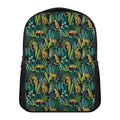 Tropical Jaguar Pattern Print Casual Backpack