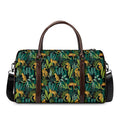Tropical Jaguar Pattern Print Duffel Bag