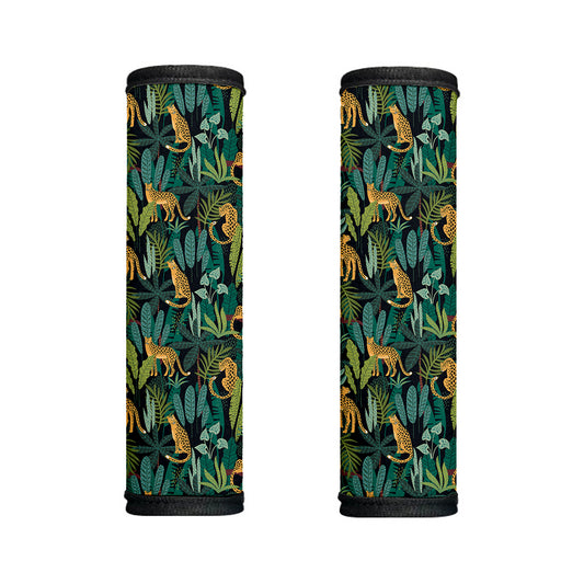 Tropical Jaguar Pattern Print Handle Covers