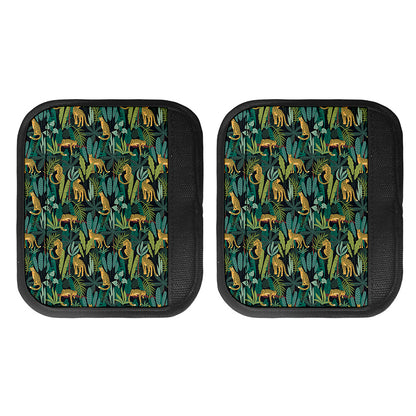 Tropical Jaguar Pattern Print Handle Covers