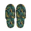 Tropical Jaguar Pattern Print Slippers