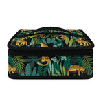 Tropical Jaguar Pattern Print Small Lunch Bag